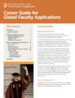 Global Faculty Applications